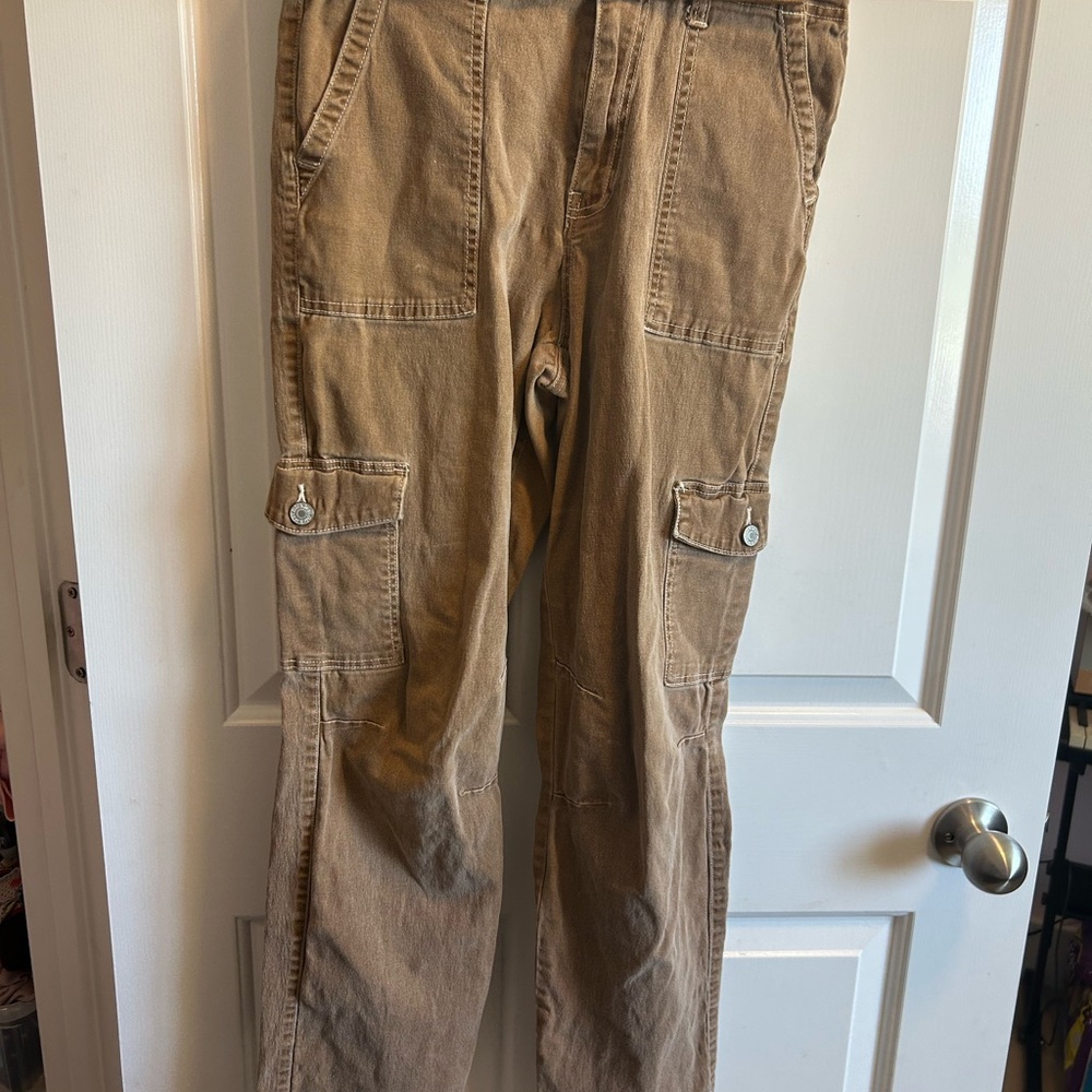 Dickies Brown Cargo Pants Relaxed Fit